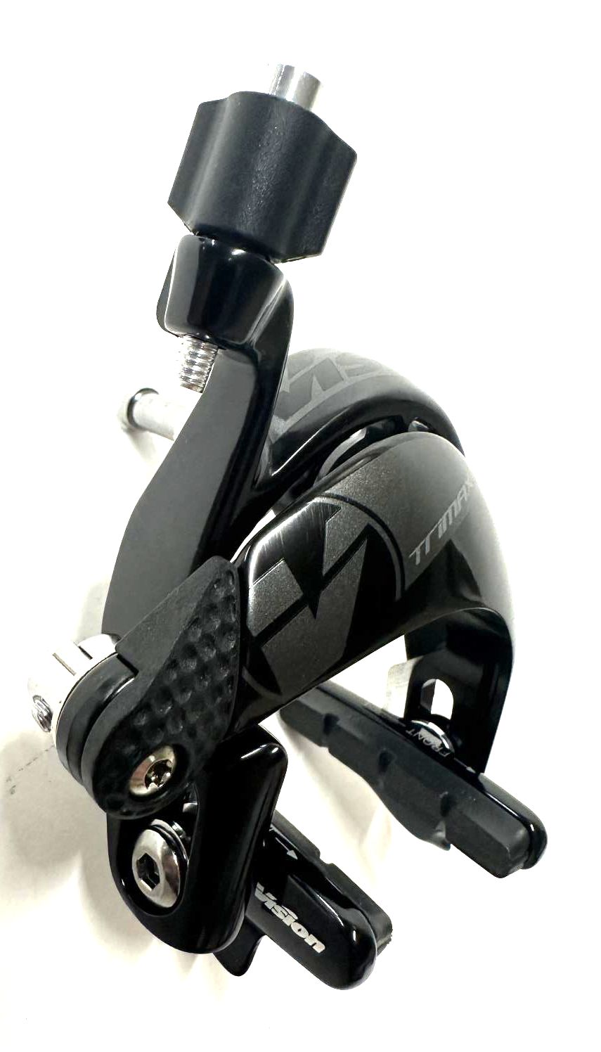 Trimax Aero Front Brake Alloy Caliper Polished Black BK-VT-6026 New