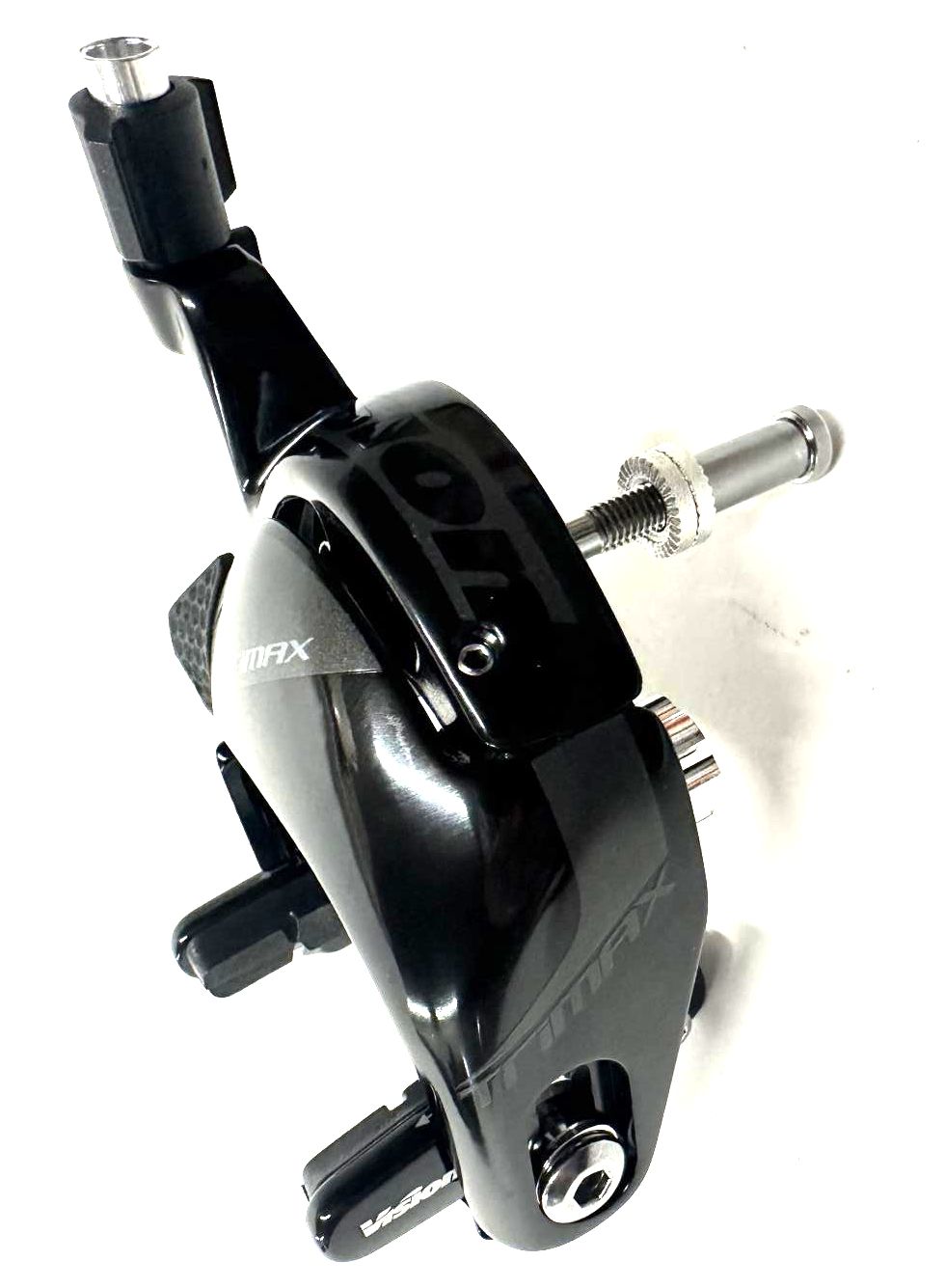 Trimax Aero Front Brake Alloy Caliper Polished Black BK-VT-6026 New