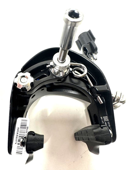 Trimax Aero Front Brake Alloy Caliper Polished Black BK-VT-6026 New