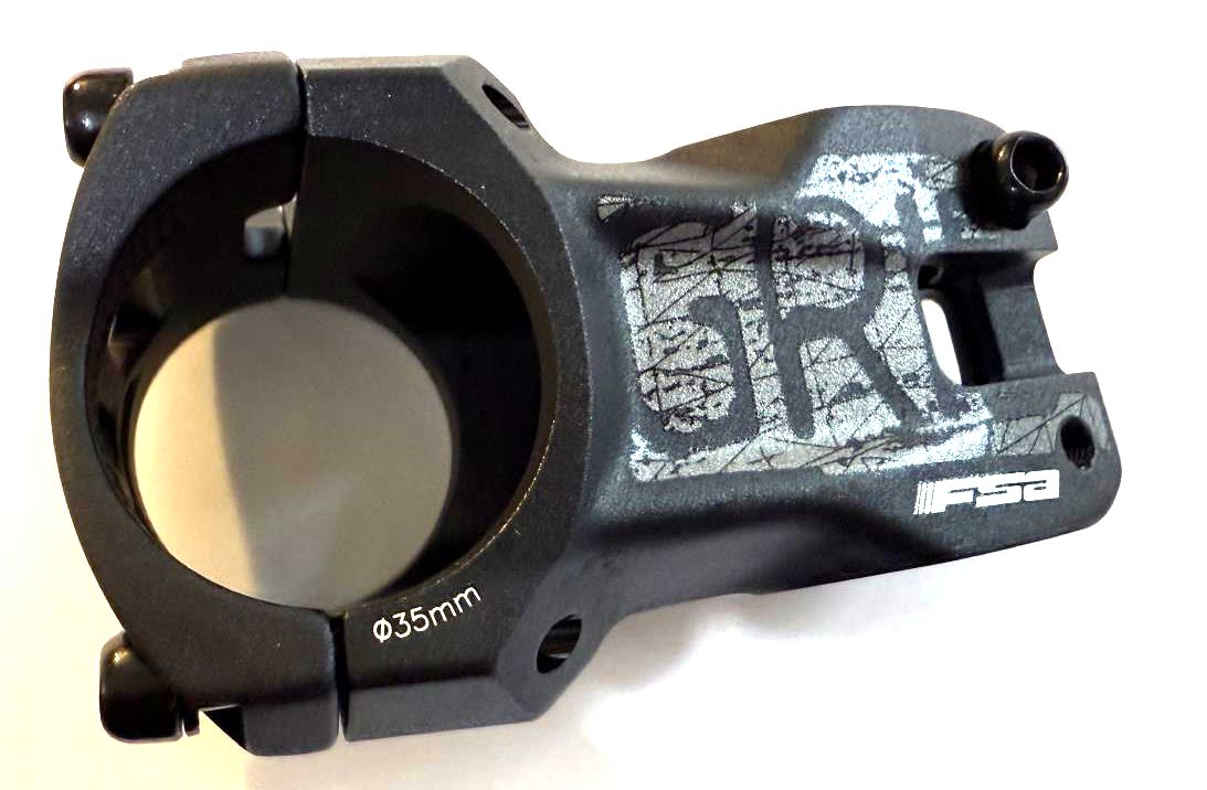 FSA Grid Alloy Bike Stem Ø35mm Clamp 6° rise 50mm length 1 1/8th" New