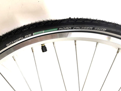 Road Bike Alloy Disc QR F+R Wheelset 700c HG 11-12s 135mm 100mm w/Tire and Tube