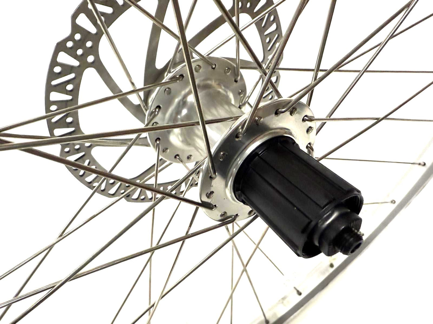 Road Bike Alloy Disc QR F+R Wheelset 700c HG 11-12s 135mm 100mm w/Tire and Tube
