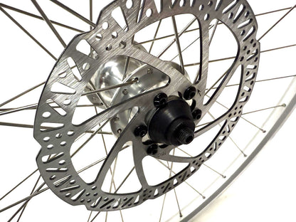 Road Bike Alloy Disc QR F+R Wheelset 700c HG 11-12s 135mm 100mm w/Tire and Tube