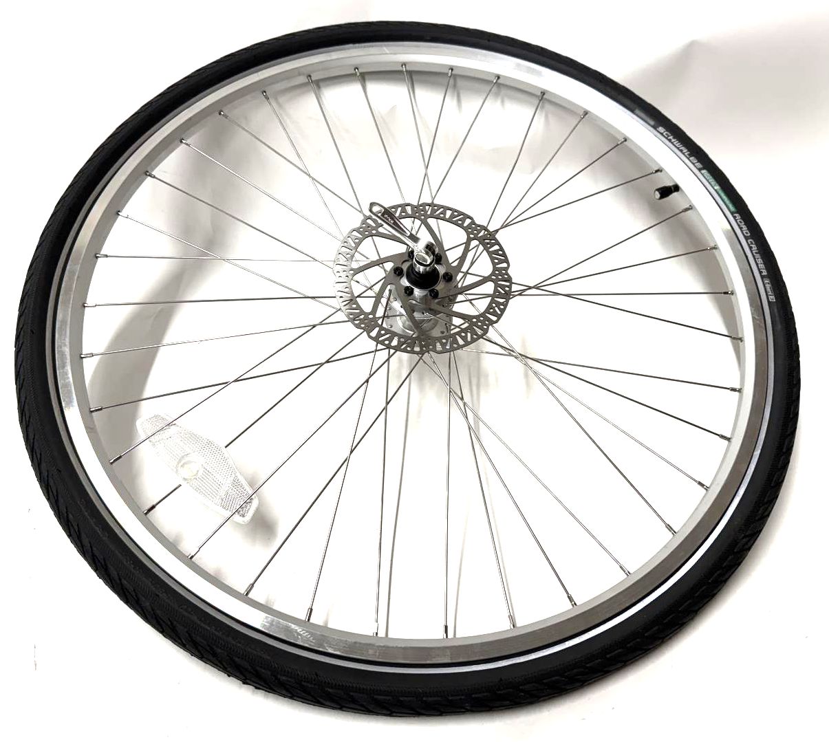 Road Bike Alloy Disc QR F+R Wheelset 700c HG 11-12s 135mm 100mm w/Tire and Tube