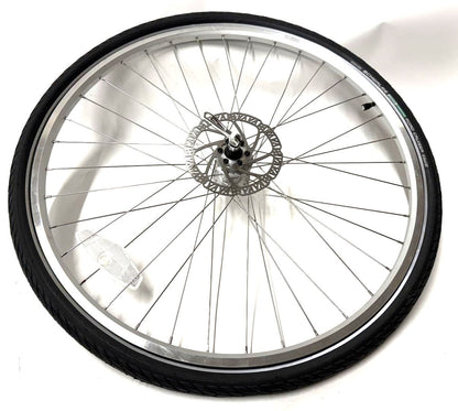 Road Bike Alloy Disc QR F+R Wheelset 700c HG 8-11s 135mm 100mm w/Tire and Tube
