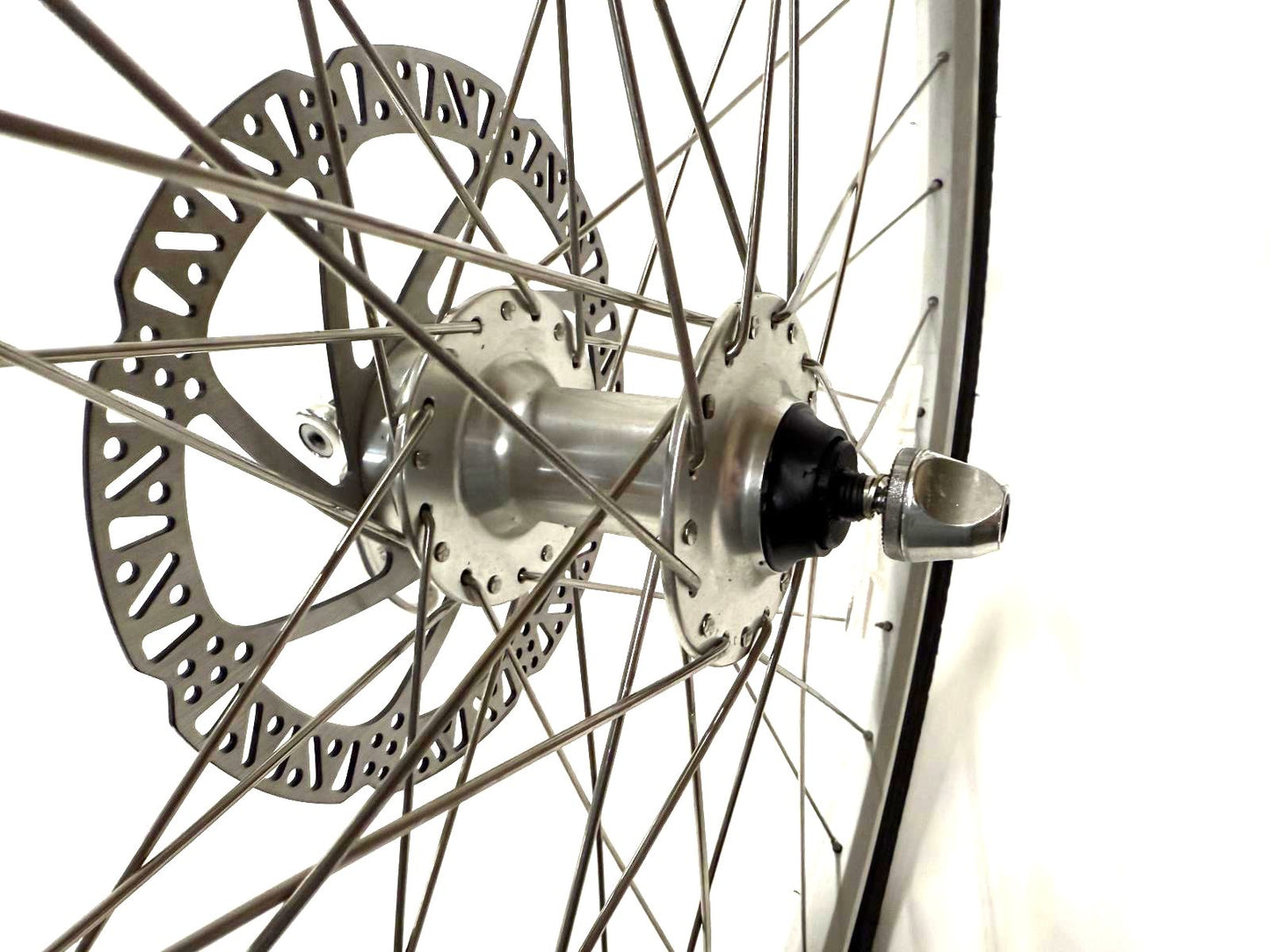 Road Bike Alloy Disc QR F+R Wheelset 700c HG 11-12s 135mm 100mm w/Tire and Tube