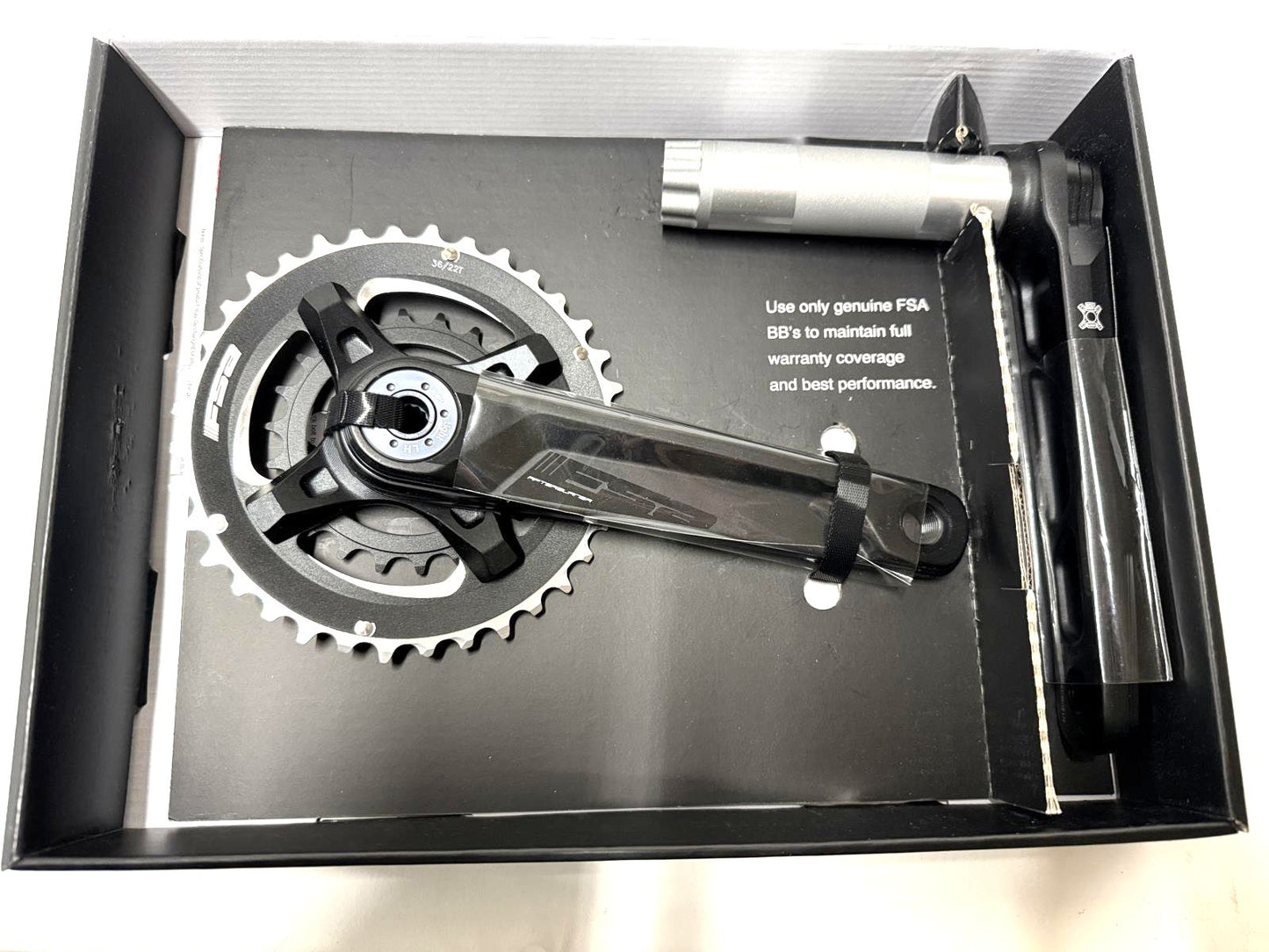 FSA Afterburner 2X Modular BB392EVO Mountain Crankset 170mm 11/12 Speed 22 x 36t