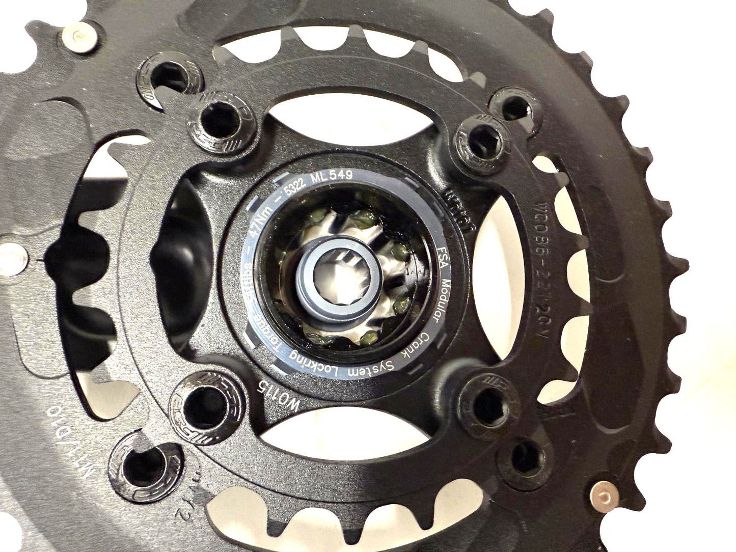 FSA Afterburner 2X Modular BB392EVO Mountain Crankset 170mm 11/12 Speed 22 x 36t