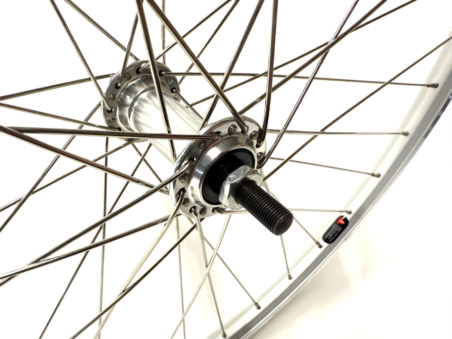 Front Alloy Bike Front 26" 1.5-2.0"  Wheel Bolt On 100mm spacing 36h Rim Brake
