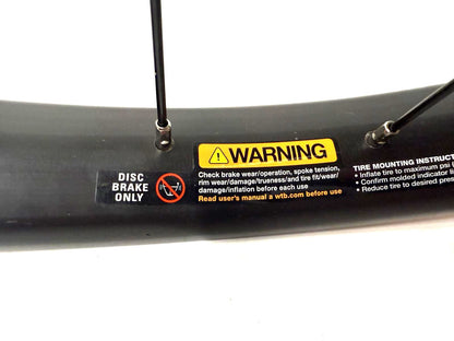 WTB ST i29 27.5" MTB Rear Wheel 141mm QR Quick Release FH-MT200-B Shimano 12 spd