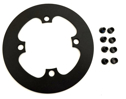 Bicycle Chain Ring Protector Cover Lightweight Aluminum for 104mm For BCD 167mm