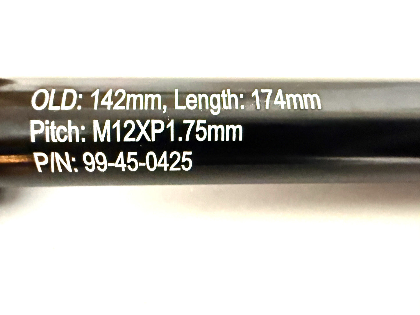 Alloy Bike Rear Thru Axle OLD 142mm 12mmx174mm Bolt Ø12.0*152.0L*M12(P1.75)