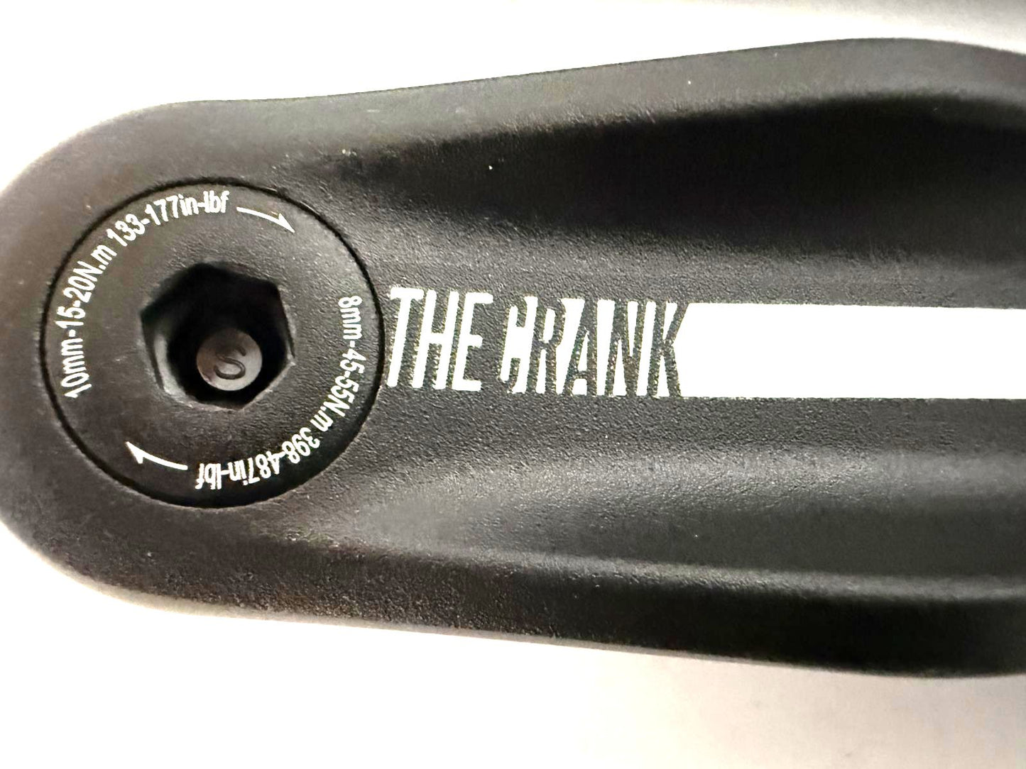 The CRANK 165mm ISIS E-Bike Haibike HB-32 SAMOX Crankset Alloy Armset NEW OLD S