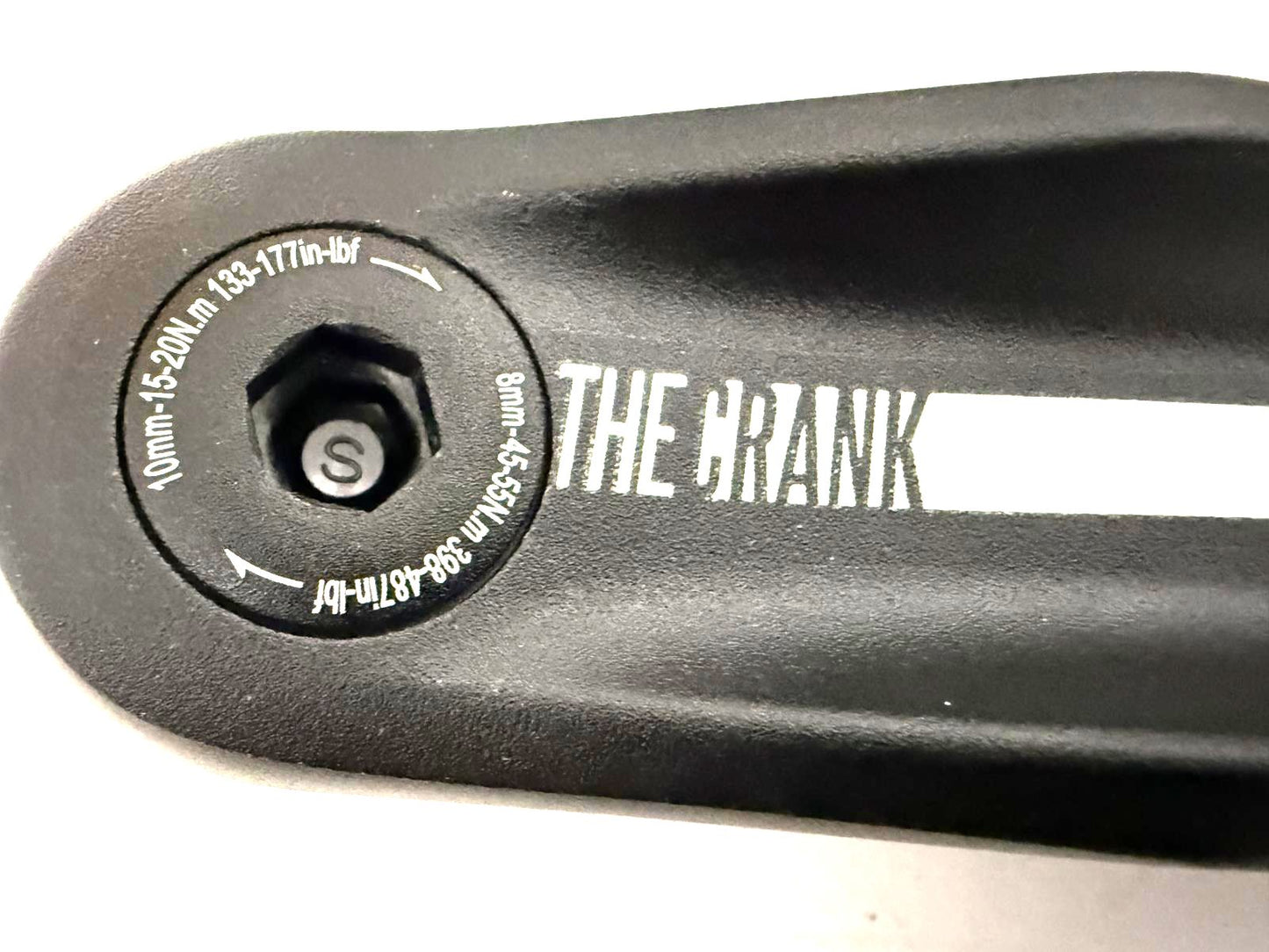 The CRANK 165mm ISIS E-Bike Haibike HB-32 SAMOX Crankset Alloy Armset NEW OLD S