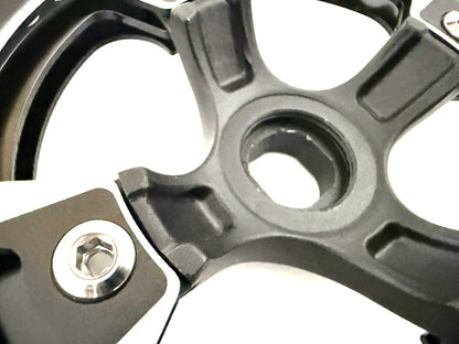 LASCO EB05 170mm Square Taper 38 tooth Sprocket E-Bike Crankset NEW