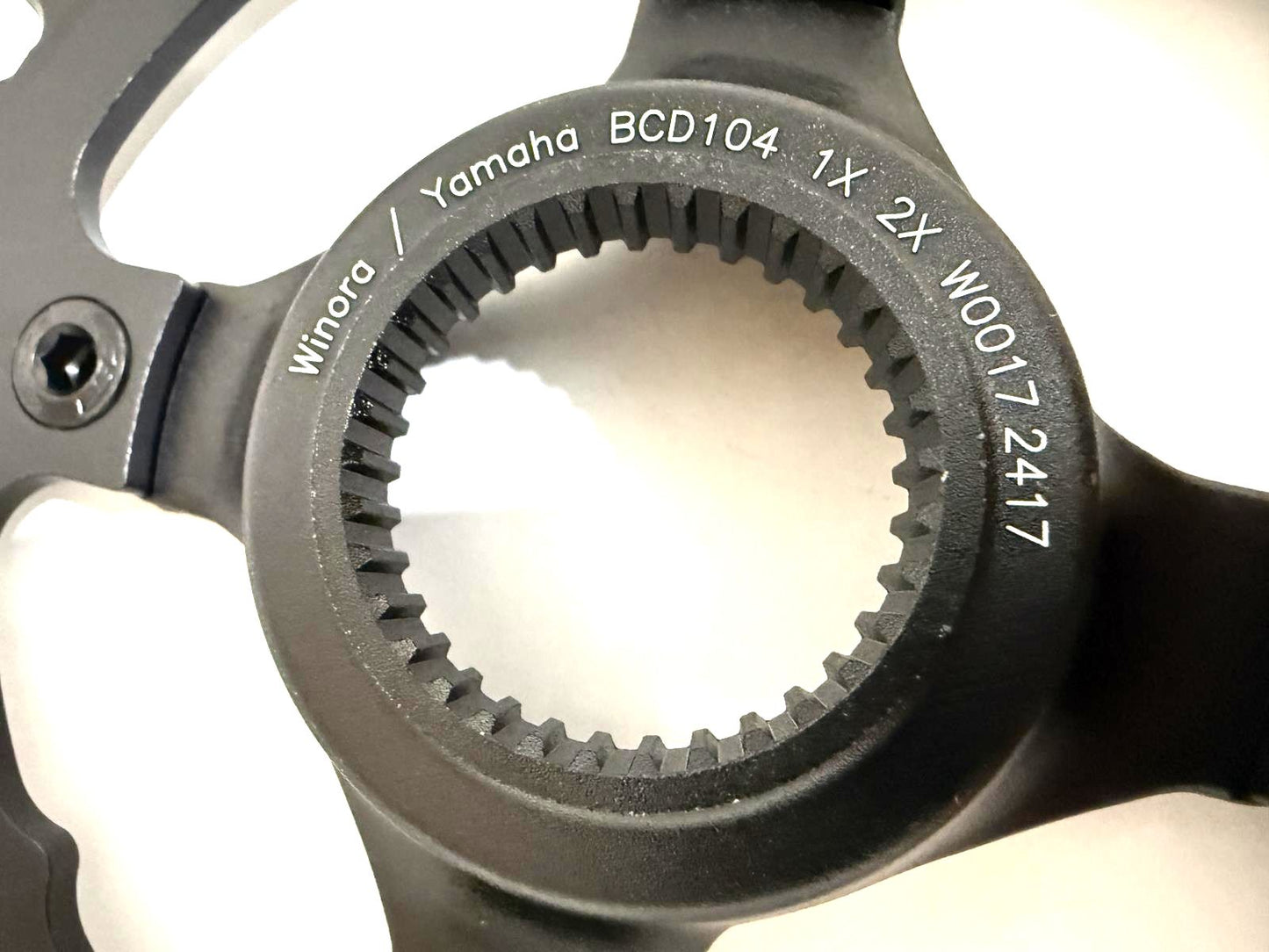 FSA E Bike Chainring 104 BCD 38t for PW-X includes spider fits Yamaha W0017