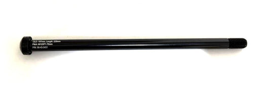 Diamondback Alloy Bike Rear Thru Axle OLD 197mm 12mm x 229mm Bolt On 1.75 Pitch