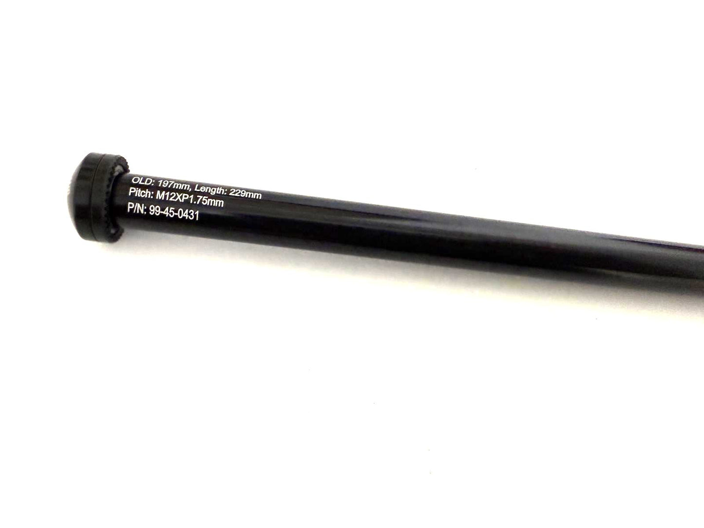 Diamondback Alloy Bike Rear Thru Axle OLD 197mm 12mm x 229mm Bolt On 1.75 Pitch