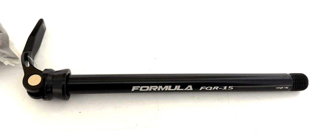 Formula Alloy Front QR Thru Axle 15mm Length: 190mm Pitch 1.5mm M15XP1.5XL190mm
