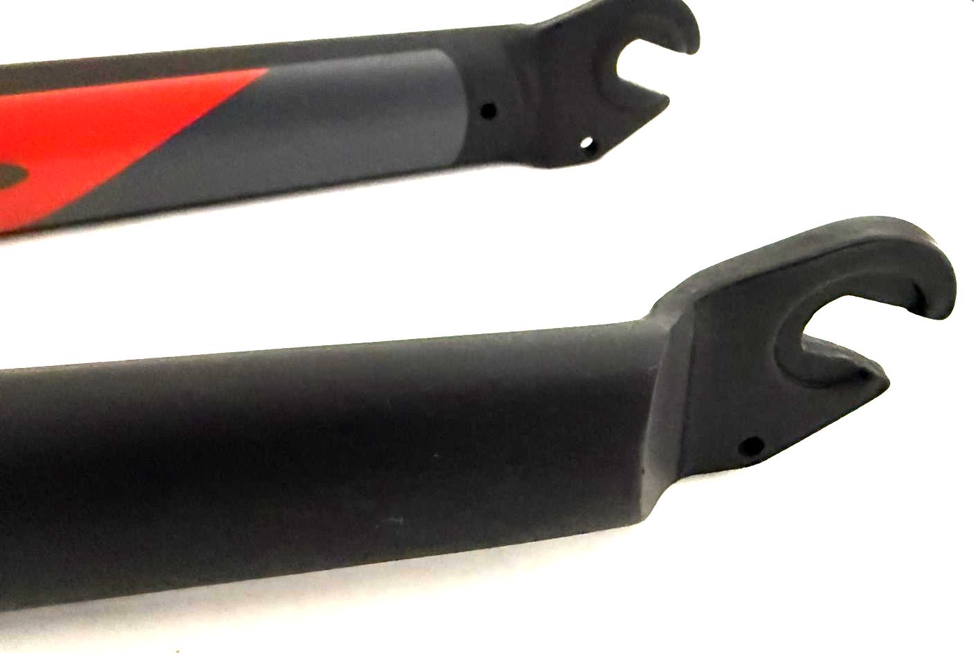 IZIP 1 1/8" 392mm Axle-to-Crown 26" Threaded Steel Bike Fork 100 QR V-Brake NEW