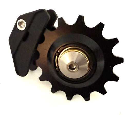 Lot of 2 E-MTB Chain Guide Pulley Assembly Sprocket, Bolt, Guide Sealed Bearings