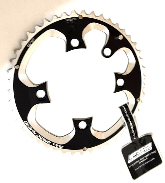 FSA SL-K Super ABS Outer Chainring 46T 110BCD 5-Bolt 10-11 Speed WA002 Black NEW