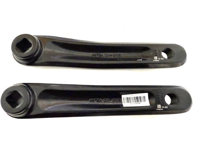 FSA Vero Yamaha PW E Bike JIS Tapered Spindle Crankarm Armset Black 165mm CK-602