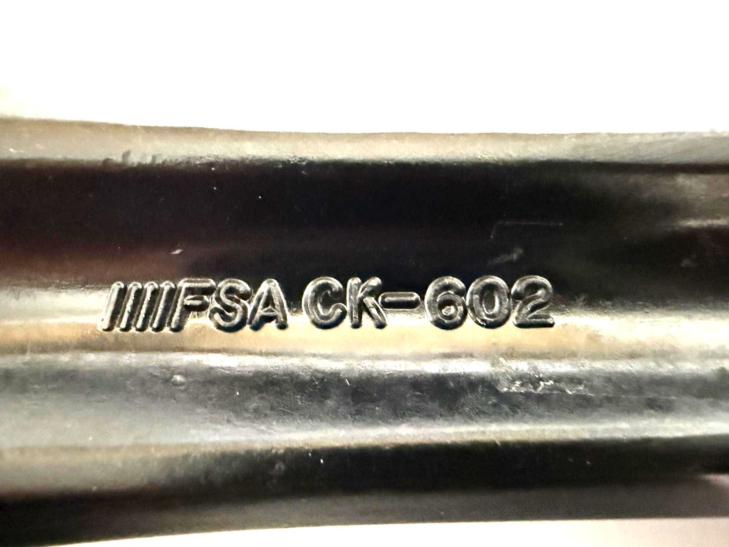 FSA Vero Yamaha PW E Bike JIS Tapered Spindle Crankarm Armset Black 165mm CK-602