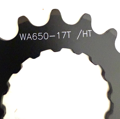 FSA WA650 WA650-17T / HT E-Bike Steel Drive Cog Sprocket for Bosch 17t Black New