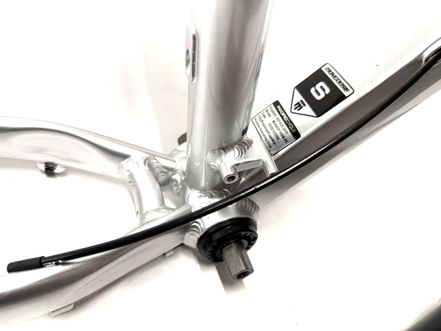 Mongoose Tyax Sport 27.5 Womens " Alloy 148mm Disc Hardtail Small Frame + Fork +