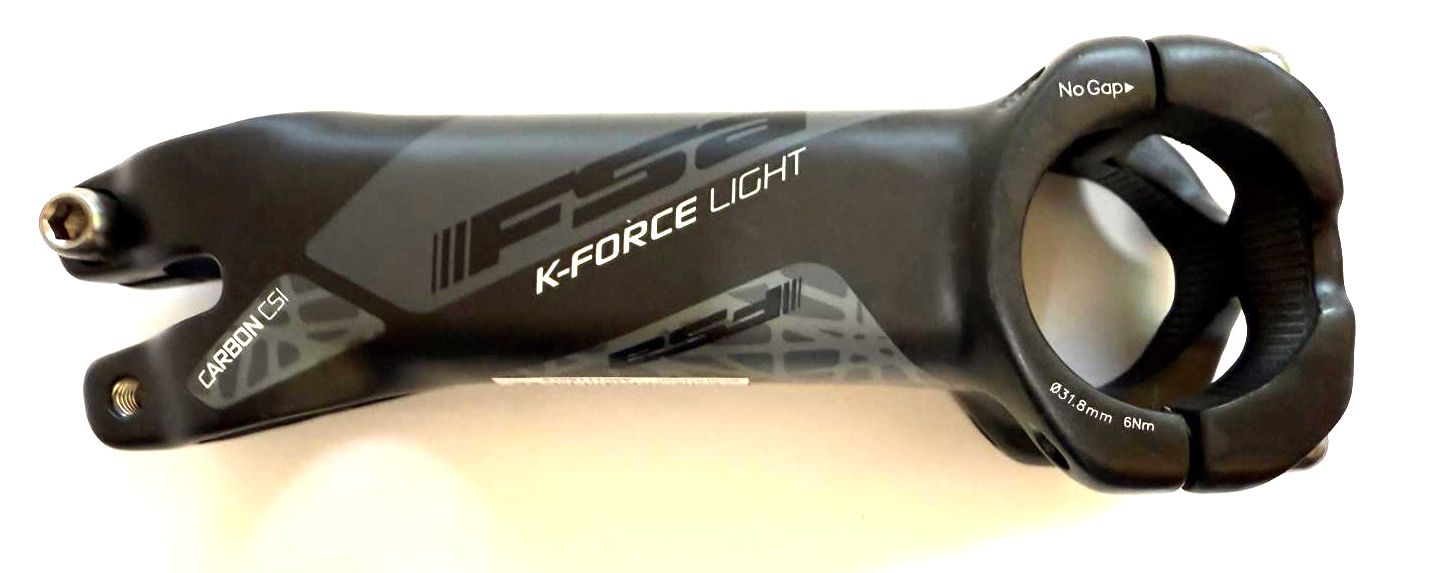 FSA Full Speed Ahead K-Force Light Threadless Stem 31.8mm 100mm +/-12 Deg 1 1/8"
