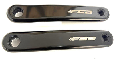 FSA Metropolis E Bike ISIS Alloy Crankarm Armset Polished Black 172.5mm CK-632 B