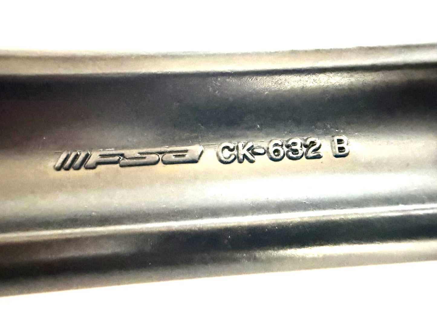 FSA Metropolis E Bike ISIS Alloy Crankarm Armset Polished Black 172.5mm CK-632 B