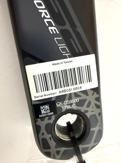 FSA K-Force Light Left 175mm 392EVO Carbon Crankarm Crank Arm CK-OS9500 New