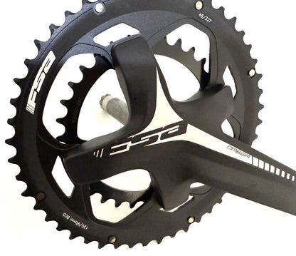 Crankset Omega ADVENTURE Alloy Double Bike Crankset 48/32 172.5mm Black MegaExo