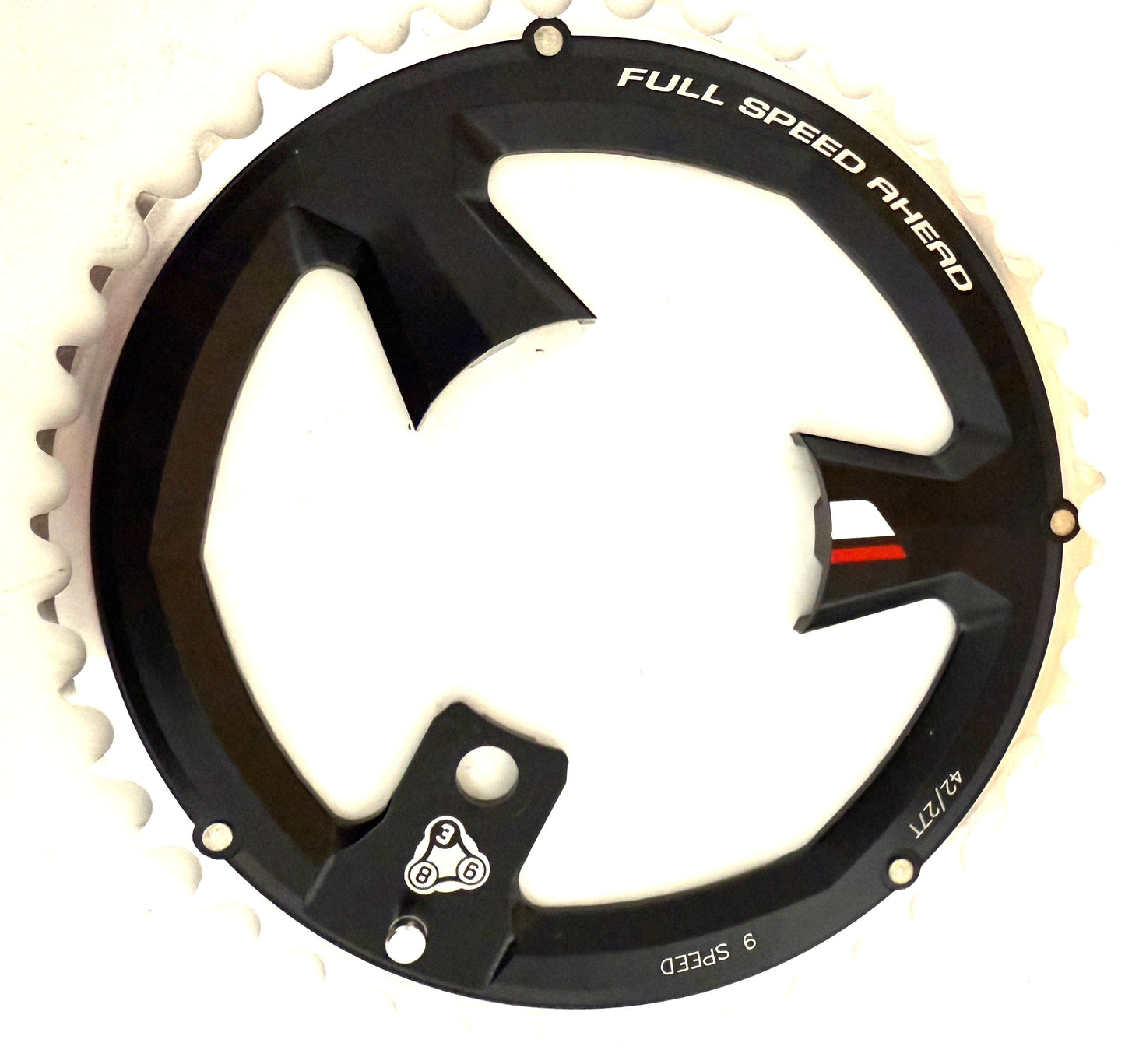 FSA Full Speed Ahead 386 Super MTB Chainring BCD86 mm 42T  3-Bolt 9 Speed WA249
