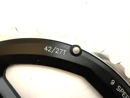 FSA Full Speed Ahead 386 Super MTB Chainring BCD86 mm 42T  3-Bolt 9 Speed WA249