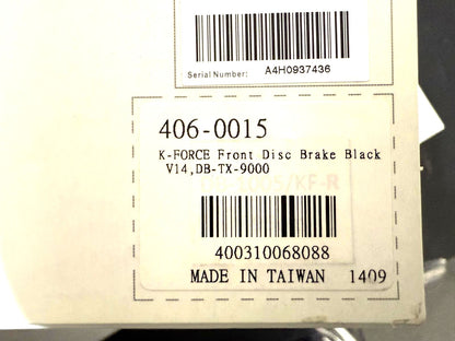 FSA K-Force Hydraulic Disc Brake Front 930mm MTB DB-TX-9000 New NOS