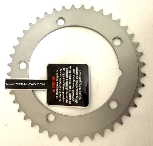 FSA Vision Pro Aero TT Bike Chainring 130 BCD 5 -Bolt  42T 10-11 Speed - WB066
