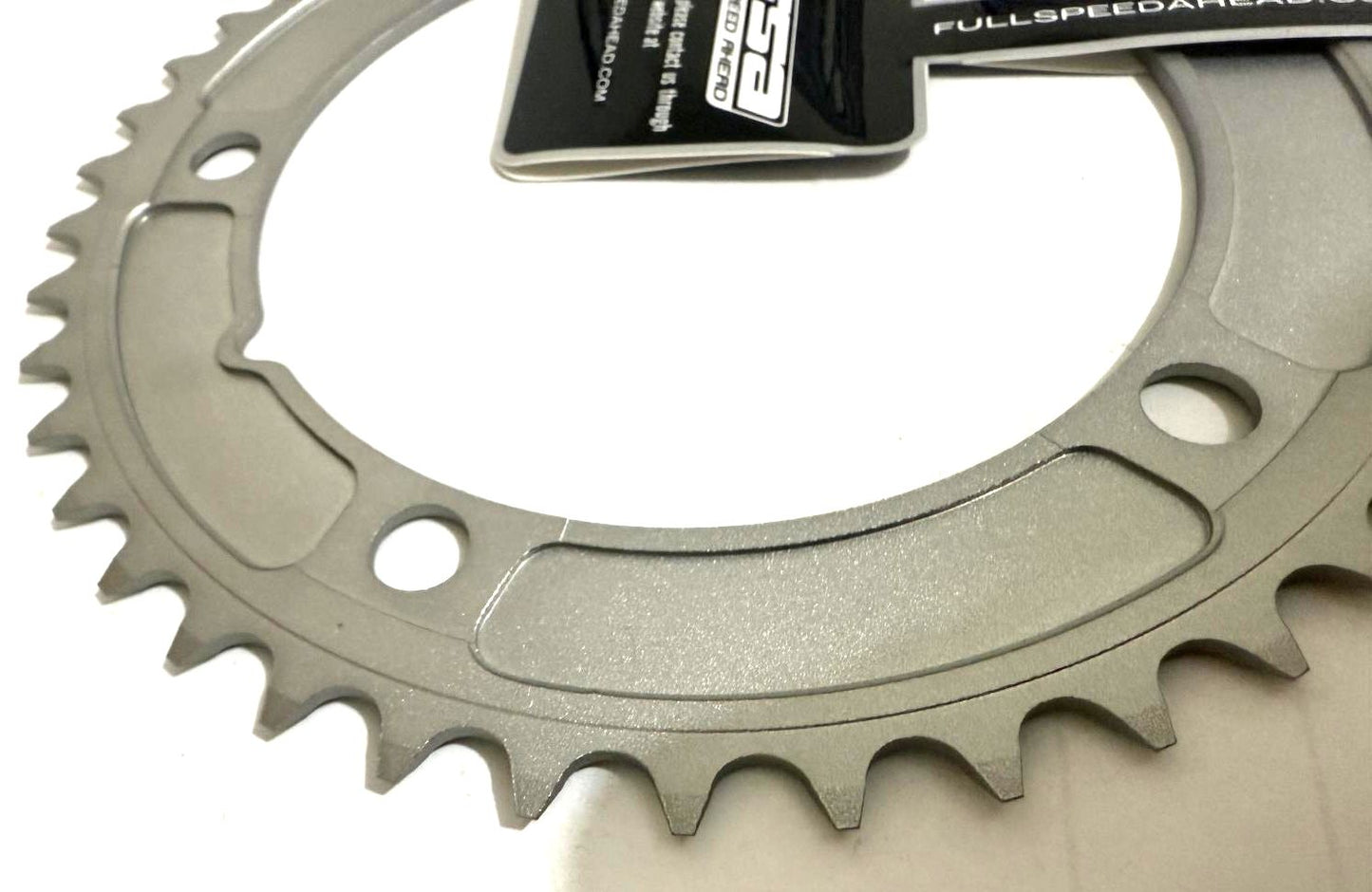 FSA Vision Pro Aero TT Bike Chainring 130 BCD 5 -Bolt  42T 10-11 Speed - WB066