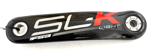 FSA SL-K Light BB30 Left 165mm Carbon Crankarm Crank Arm BB30 CK-0SC8681 Double