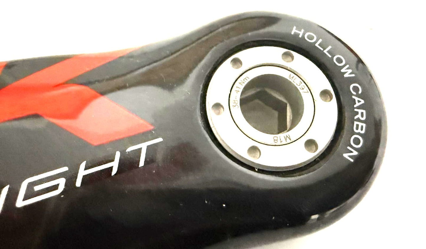 FSA SL-K Light BB30 Left 165mm Carbon Crankarm Crank Arm BB30 CK-0SC8681 Double