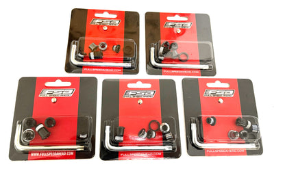Lot of 5 FSA Chainring Bolt Kit, 386 Afterburner, ML138x2- ML144x2- ML227x1