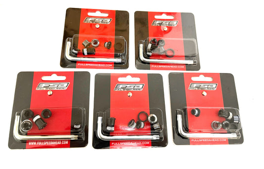 Lot of 5 FSA Chainring Bolt Kit, 386 Afterburner, ML138x2- ML144x2- ML227x1