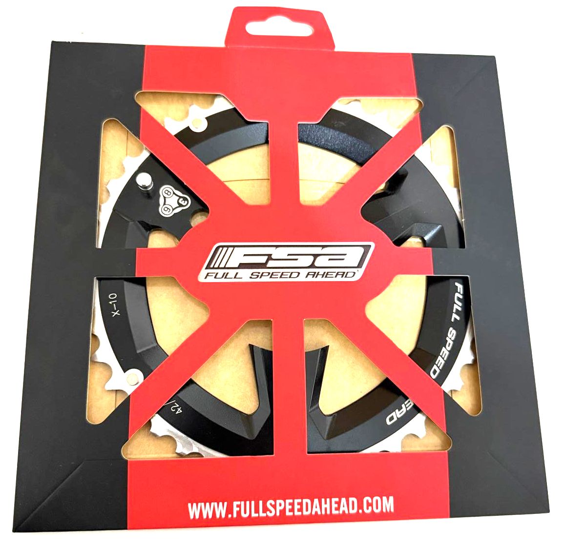 FSA Full Speed Ahead 386 Super MTB Chainring BCD86 mm 42T  3-Bolt X-10 WA300