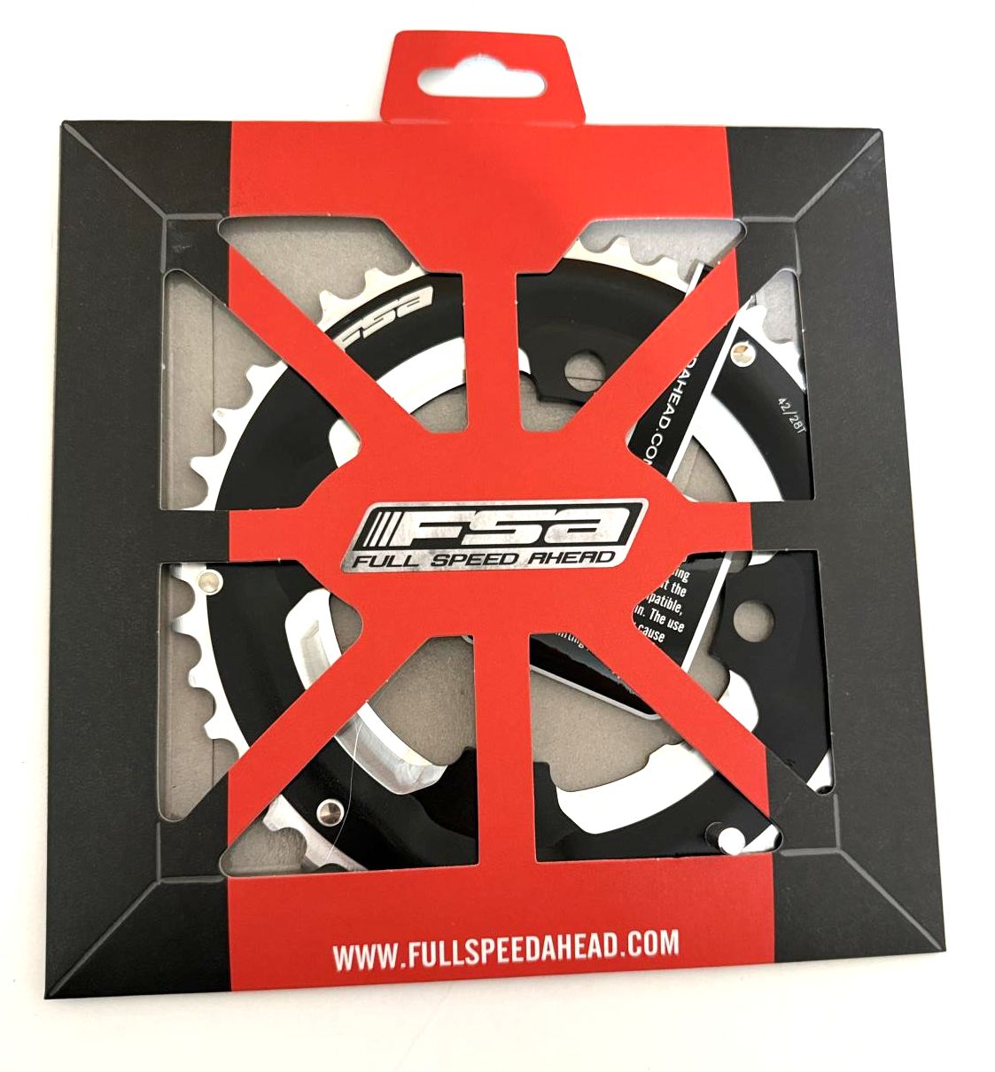 FSA Pro 104 BCD 104BCD 42 tooth Alloy MTB Chainring Black WB283 380-0642H NEW