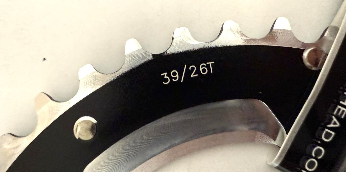 FSA Pro 104 BCD 104BCD 39 tooth Alloy MTB Chainring Black WB285 380-0639A NEW