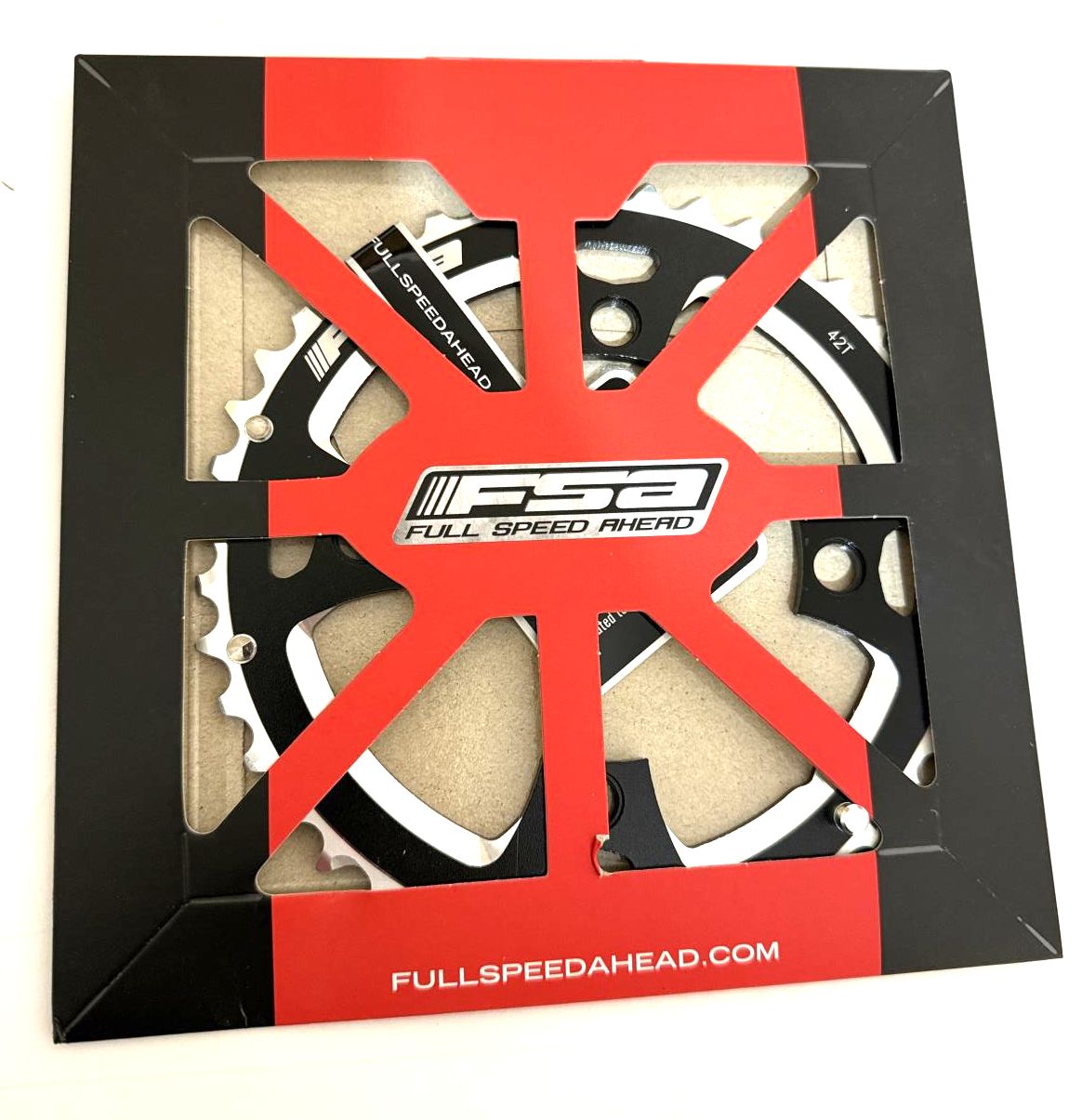 FSA Pro SL-K 104 BCD 104BCD 42 tooth Alloy MTB Chainring Black WB302 380-0642A