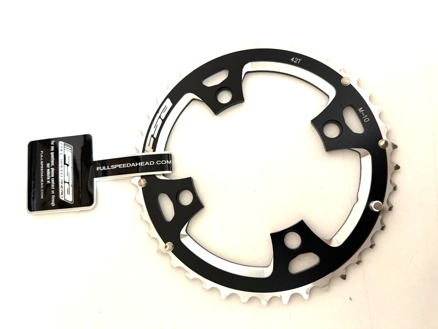 FSA Pro SL-K 104 BCD 104BCD 42 tooth Alloy MTB Chainring Black WB302 380-0642A