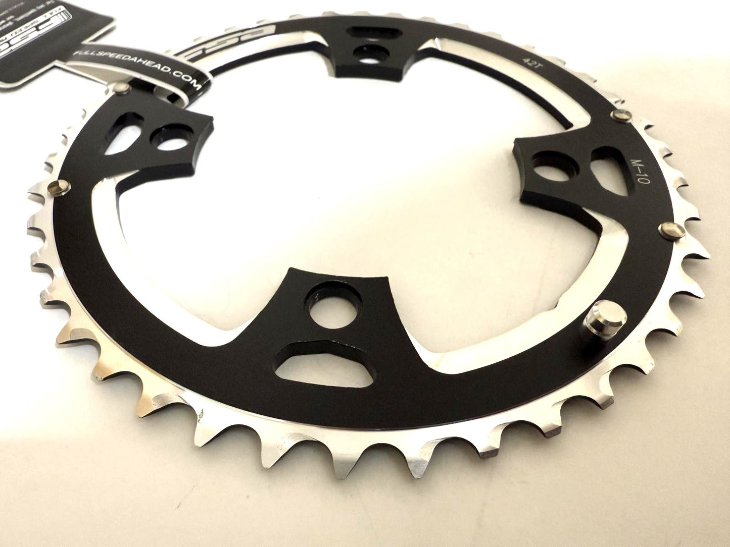 FSA Pro SL-K 104 BCD 104BCD 42 tooth Alloy MTB Chainring Black WB302 380-0642A